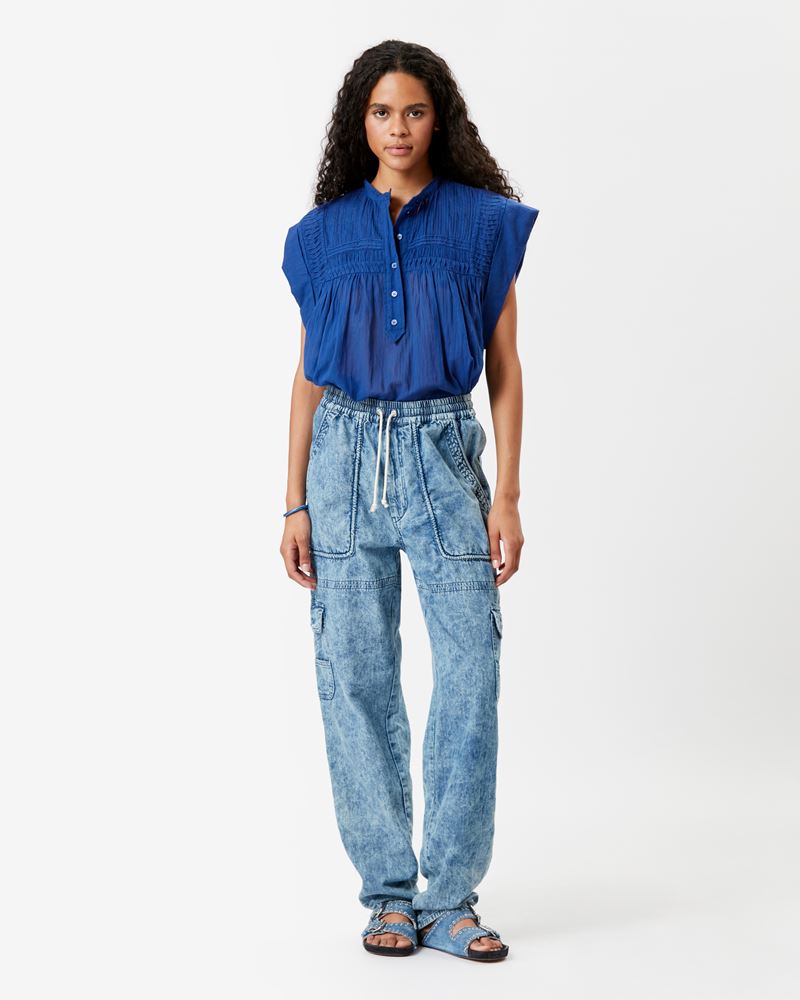 VIAMAO CHAMBRAY PANTS